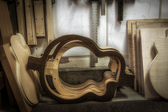 Andrew Sacco, luthier, 2013